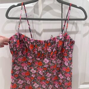 J. Crew Vibrant Floral Camisole